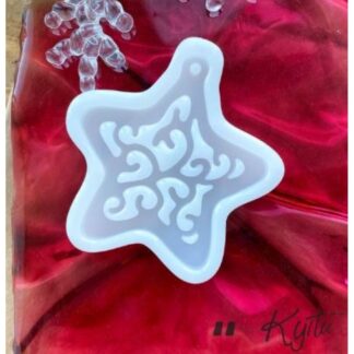 Silicone mold "Star-carved"