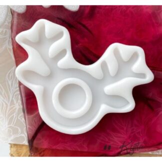Silicone mold Antlers napkin ring