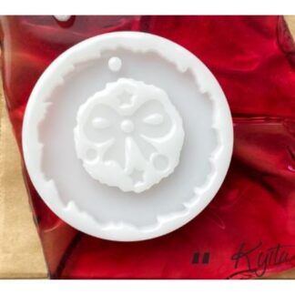 Silicone mold "New Year's wreath"