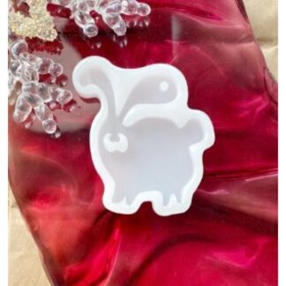 Silicone mold "Bunny puffy."