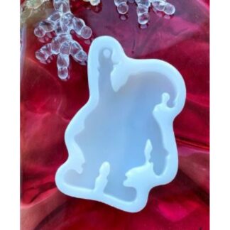 Silicone mold "Santa Claus."