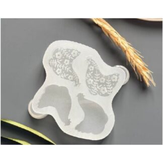Set "Chicken earrings"