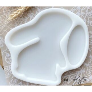 Silicone mold "Rabbit on a stand"