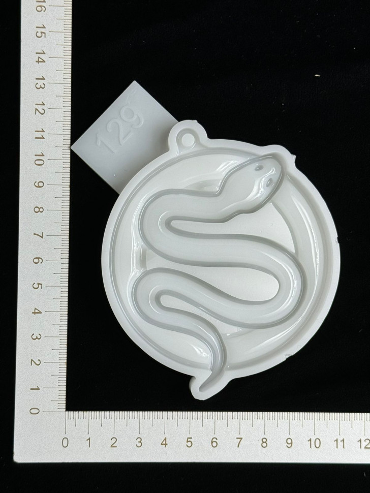 Snake in a Bauble Silicone Mold - image 2