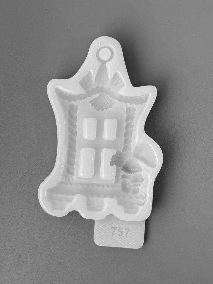 No. 757 Decorative Window Frame Silicone Mold - image 3