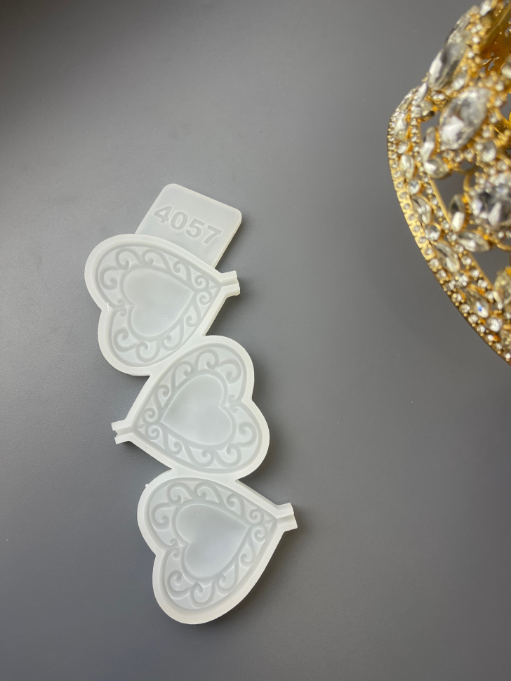 No. 4057 Russian Folk Design Silicone Mold - image 3