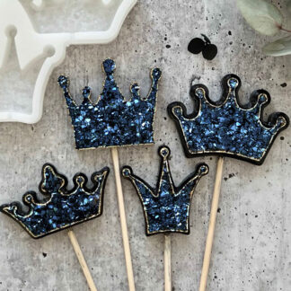 No. 954 Crystal Effect Crowns Silicone Mold - image 1