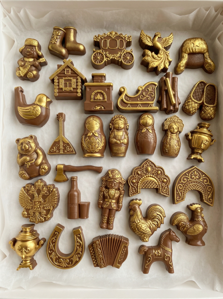 No. 4050 Russian Folk Design Silicone Mold - image 10