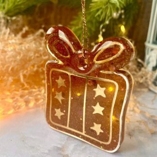 Gift with Bow Sticker for Mold No. 103 - image 1
