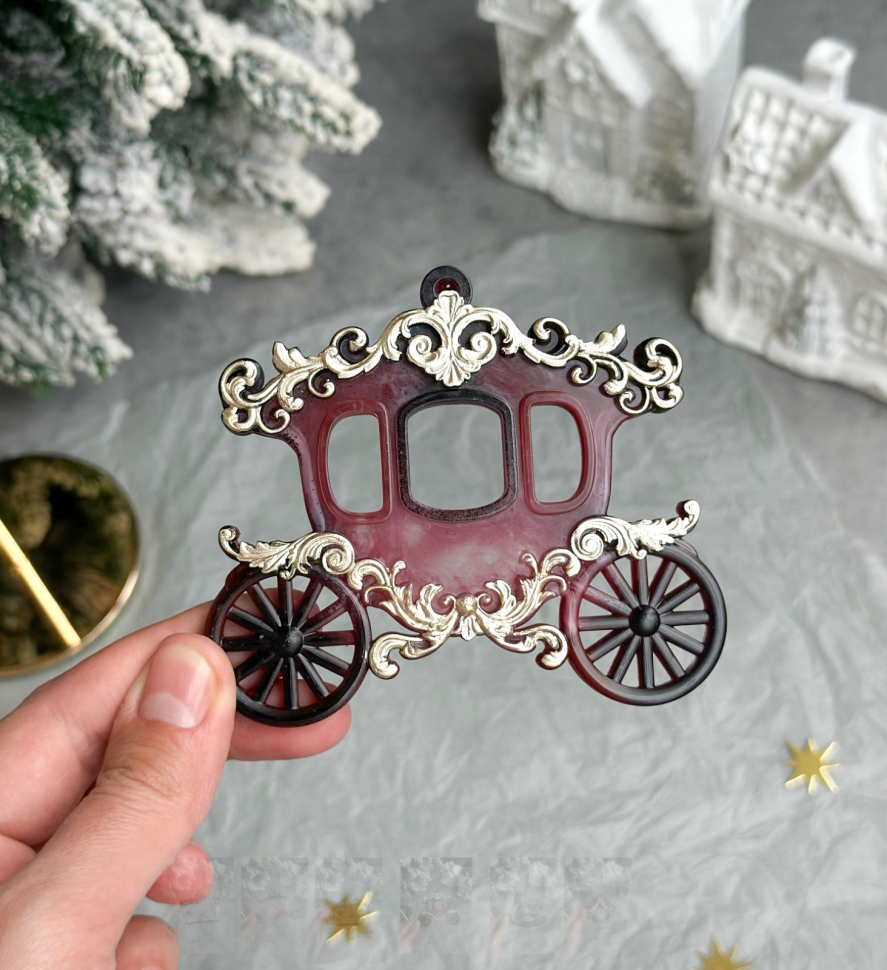 No. 768 Ornate Carriage, 3D Silicone Mold - image 5