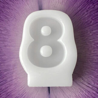 Number 8 Silicone Mold - image 1