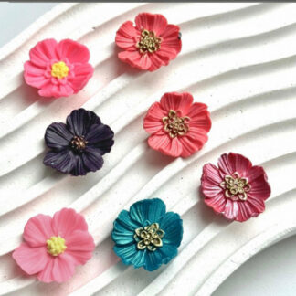 No. 4001 Flowers Silicone Mold - image 1
