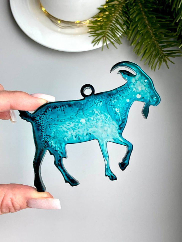 No. 219 Glossy Goat Silicone Mold - image 4