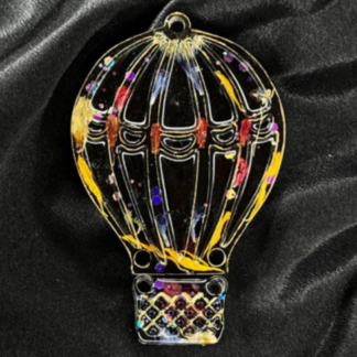 No. 115 Hot Air Balloon, 3D Silicone Mold - image 1