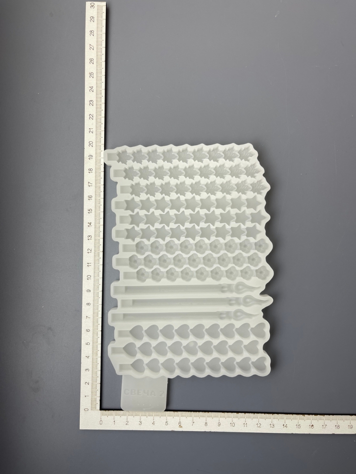 No. 2 Candle No. 2 Silicone Mold - image 2