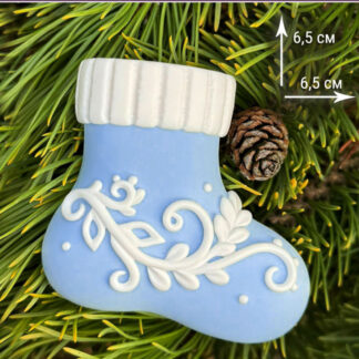 No. 4005 Sock Silicone Mold - image 1