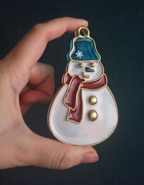 No. 177 Snowman Silicone Mold - image 2