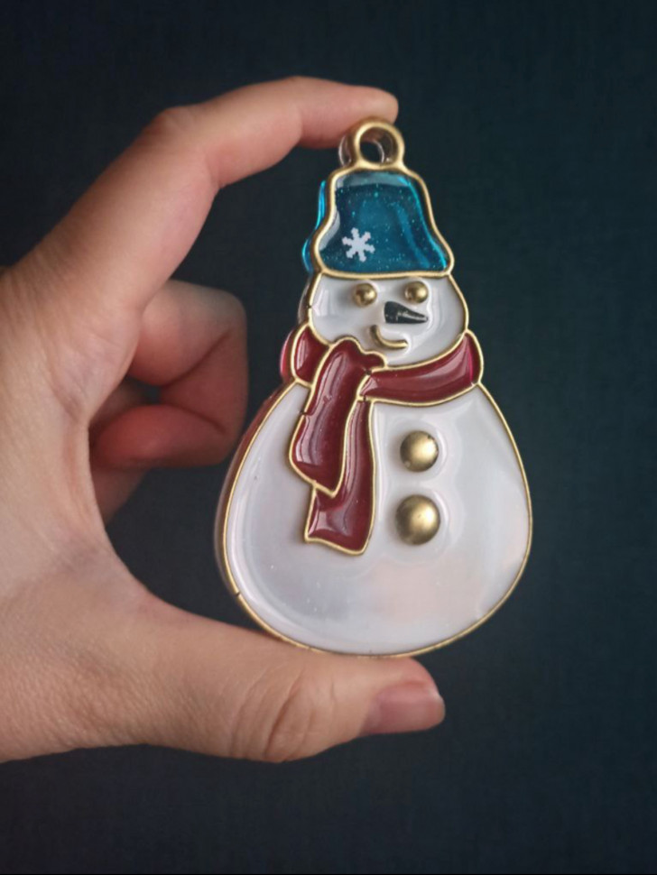 No. 177 Snowman Silicone Mold - image 6