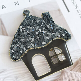 No. 297 House with Crystal Roof Silicone Mold - image 1