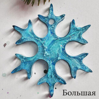 Large Snowflake Silicone Mold - image 1