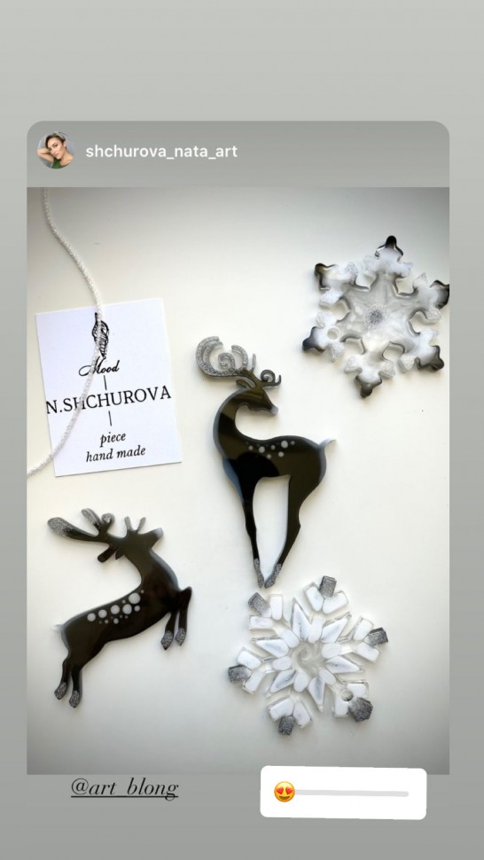 No. 235 Christmas Reindeer Silicone Mold - image 5