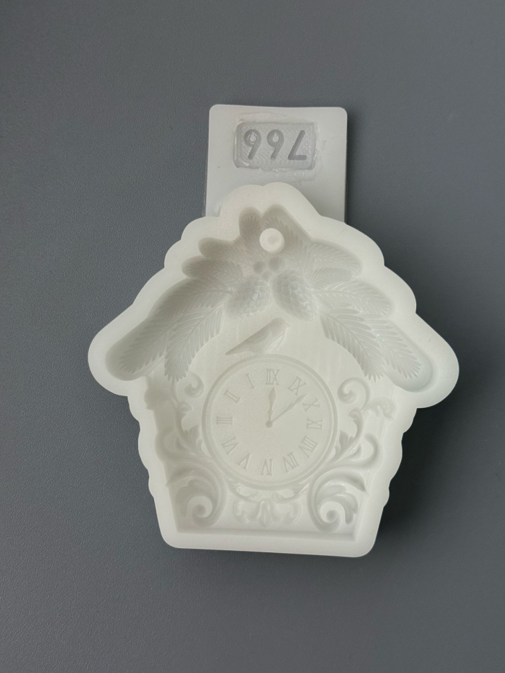 No. 766 Cuckoo Clock Silicone Mold - image 2