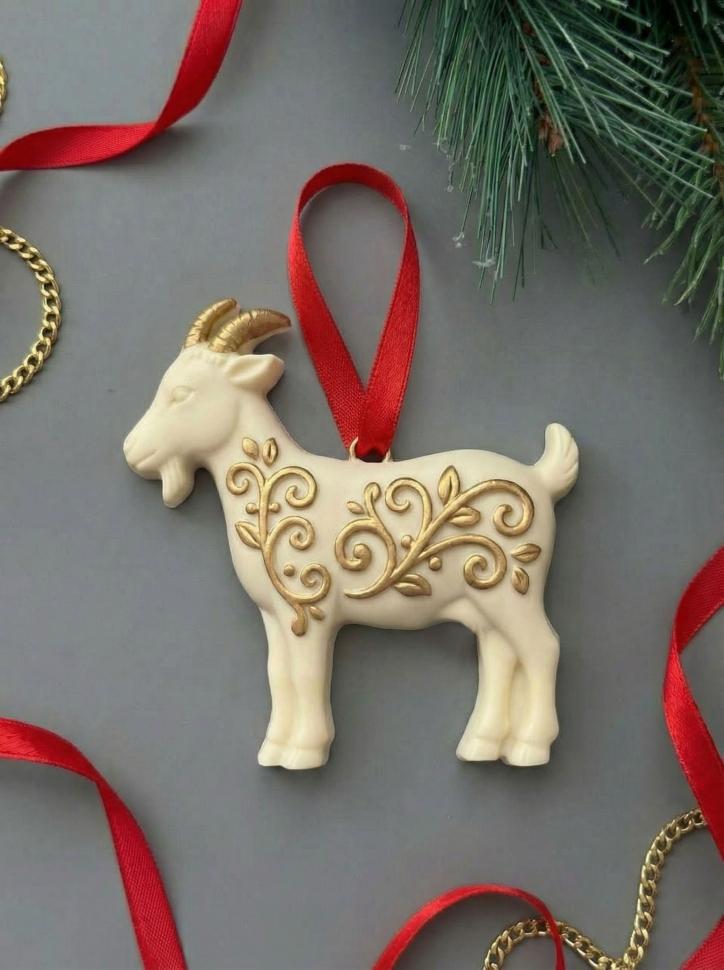 No. K20 Goat Silicone Mold - image 2