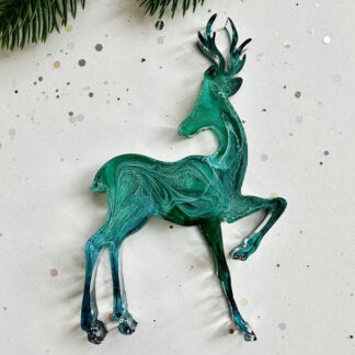 No. 111 Glamorous Reindeer Silicone Mold - image 1