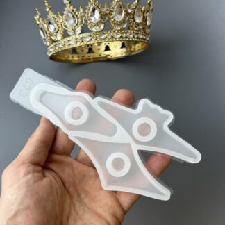 No. 673 Bookmarks - Three Cavities Silicone Mold - image 1
