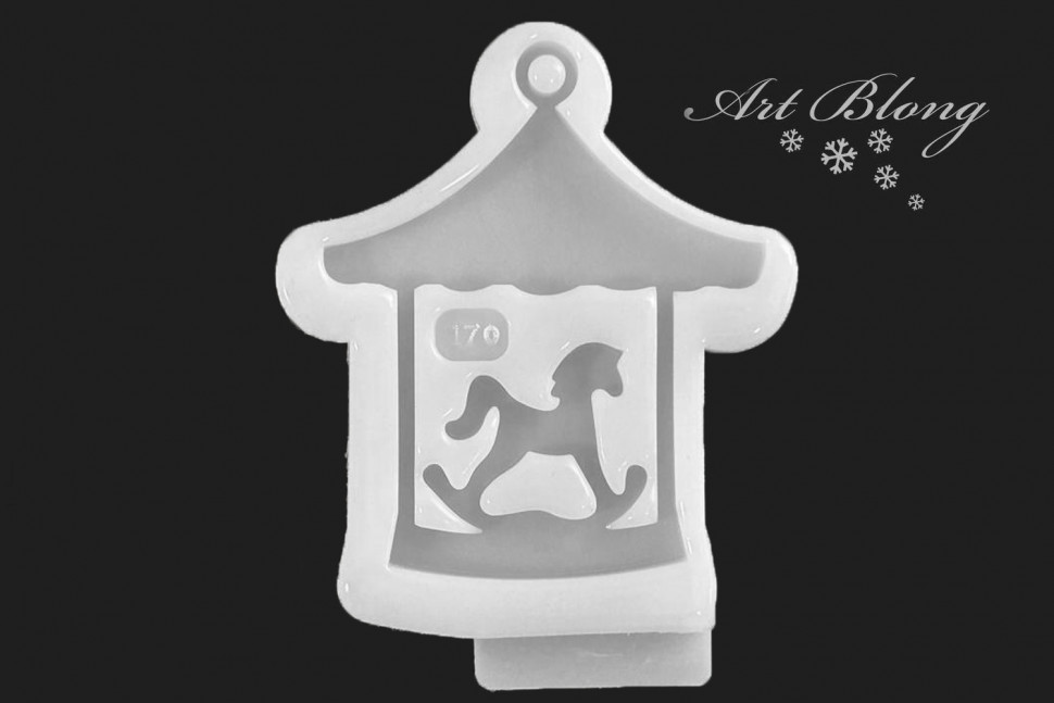 No. 170 Carousel Silicone Mold - image 4