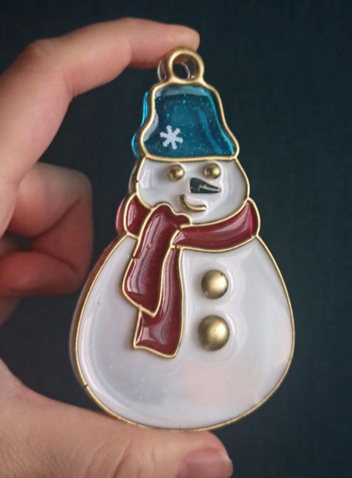 No. 177 Snowman Silicone Mold - image 7