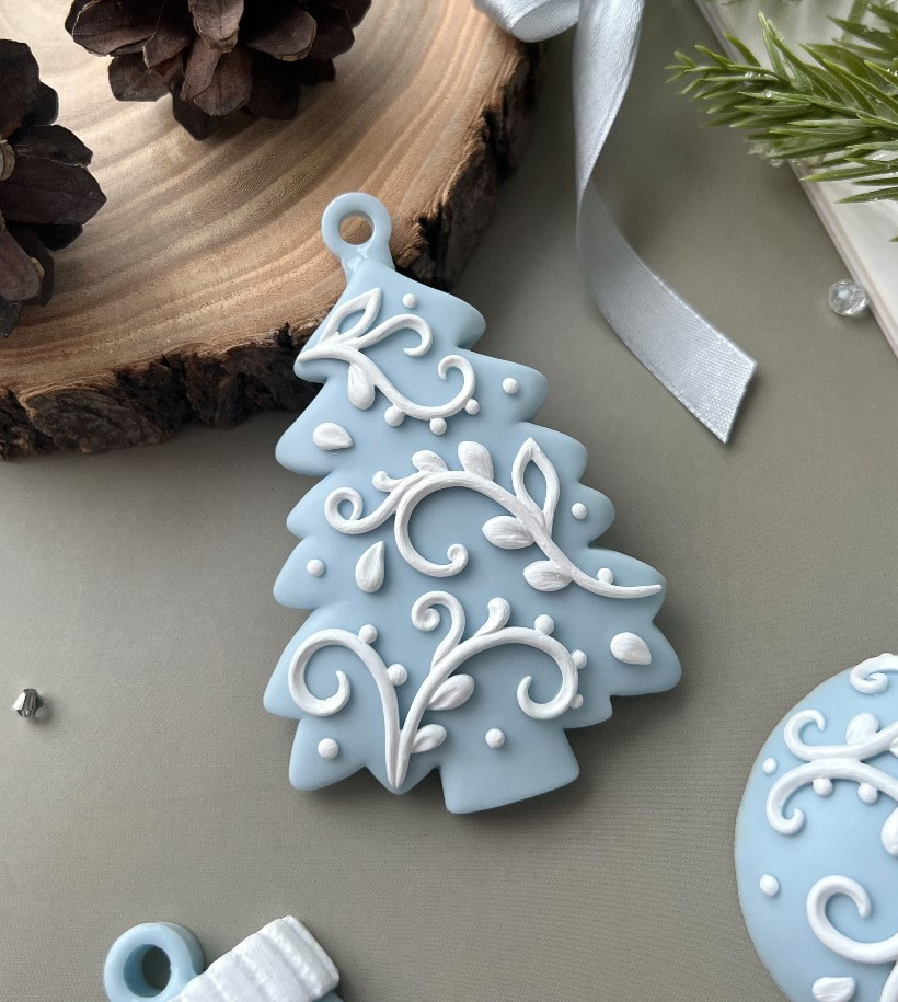 No. 163 Christmas Tree Silicone Mold - image 8
