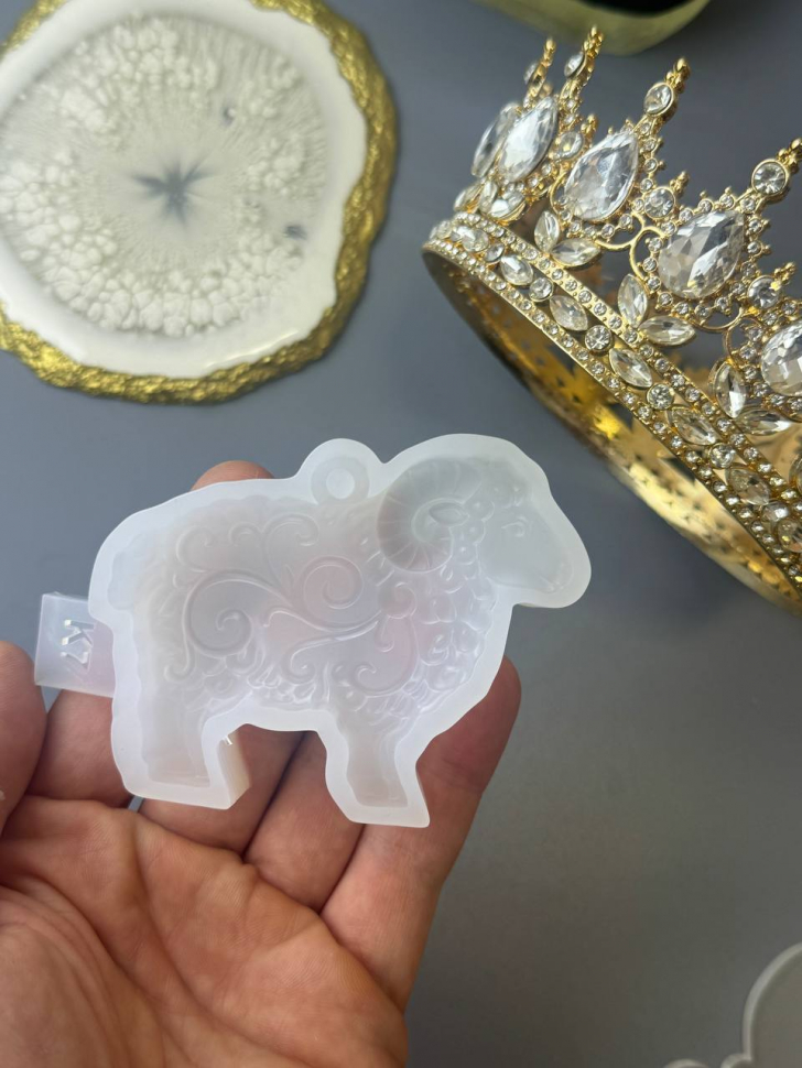 No. K7 Sheep Silicone Mold - image 2