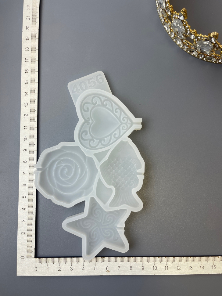 No. 4056 Russian Folk Design Silicone Mold - image 2