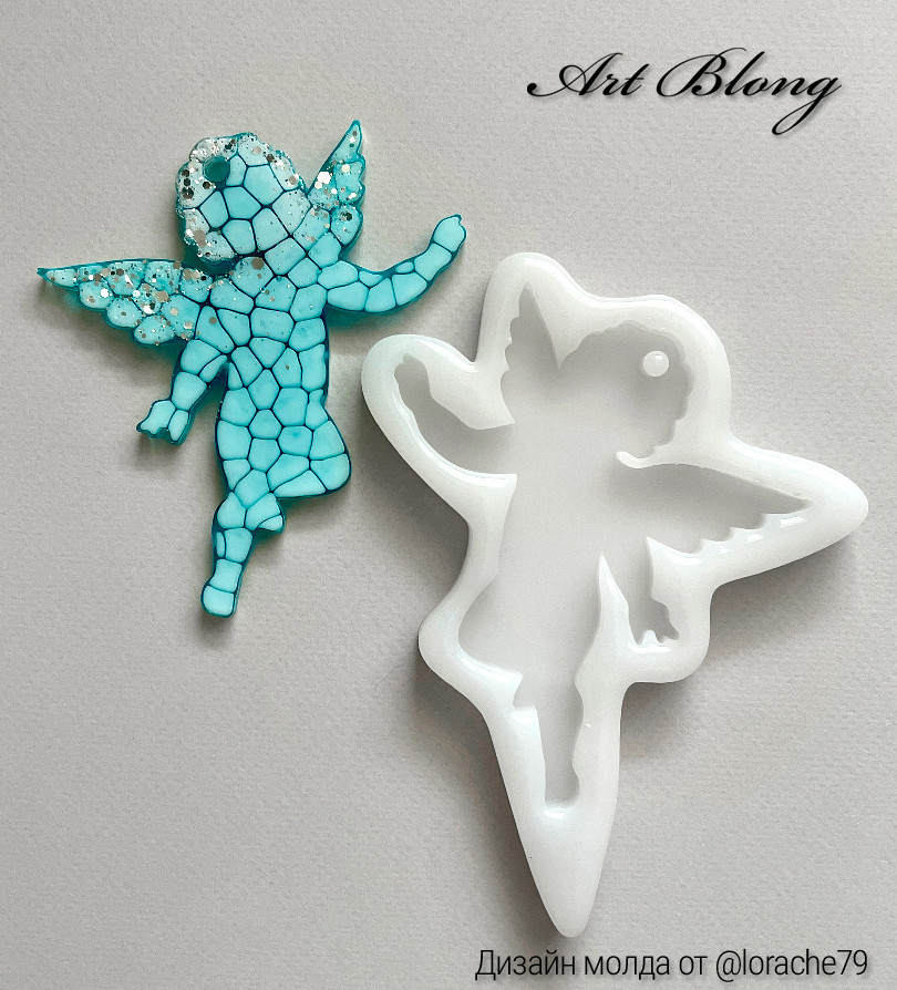 No. 228 Angel Silicone Mold - image 6