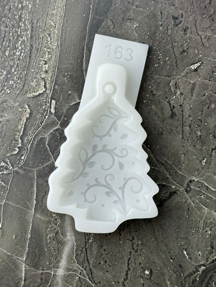 No. 163 Christmas Tree Silicone Mold - image 6
