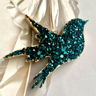 No. 693 Crystal Effect Swallow Silicone Mold - image 1