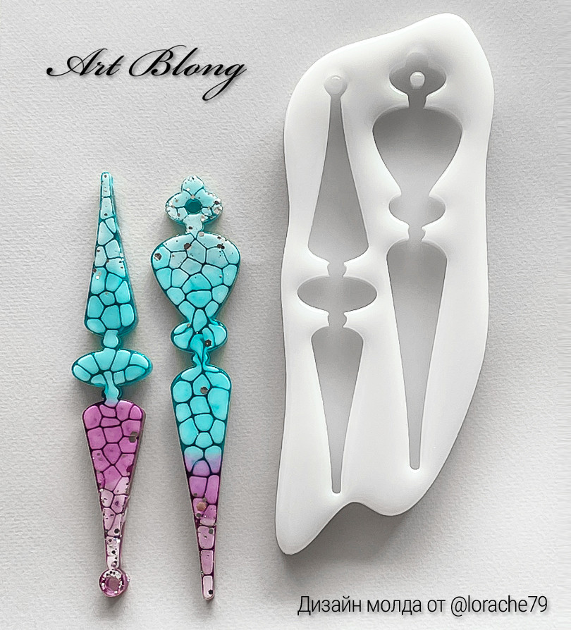 No. 247 Icicles Silicone Mold - image 2