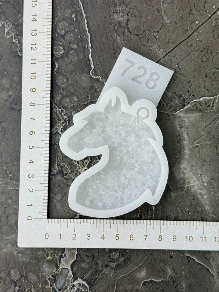 No. 728 Horse Head Silicone Mold - image 4
