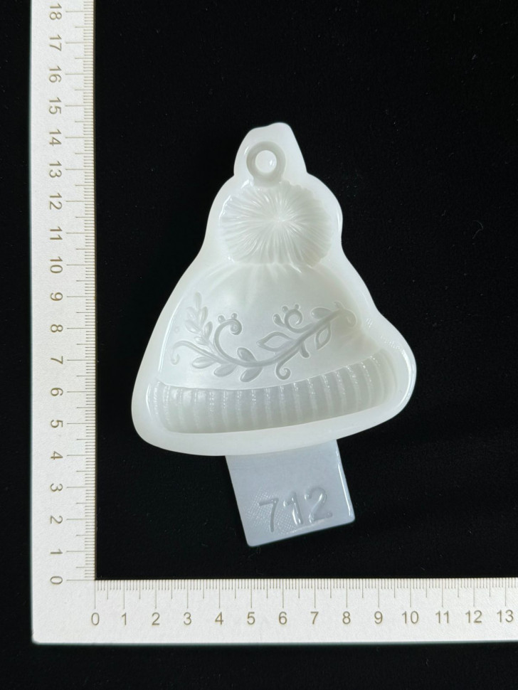 No. 712 Winter Hat Silicone Mold - image 7
