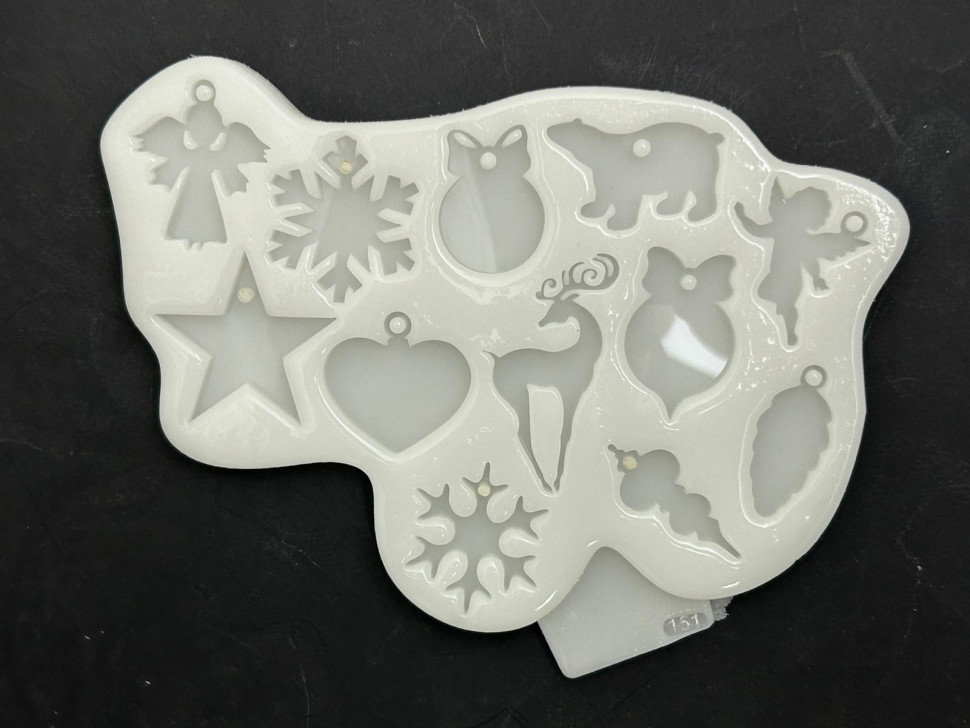 No. 151 Small Christmas Ornaments Silicone Mold - image 6