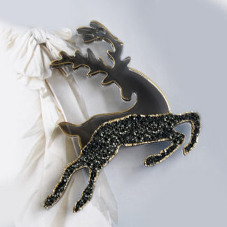 No. 252 Crystal Reindeer Silicone Mold - image 1