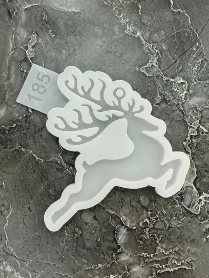 No. 185 Reindeer Silicone Mold - image 3