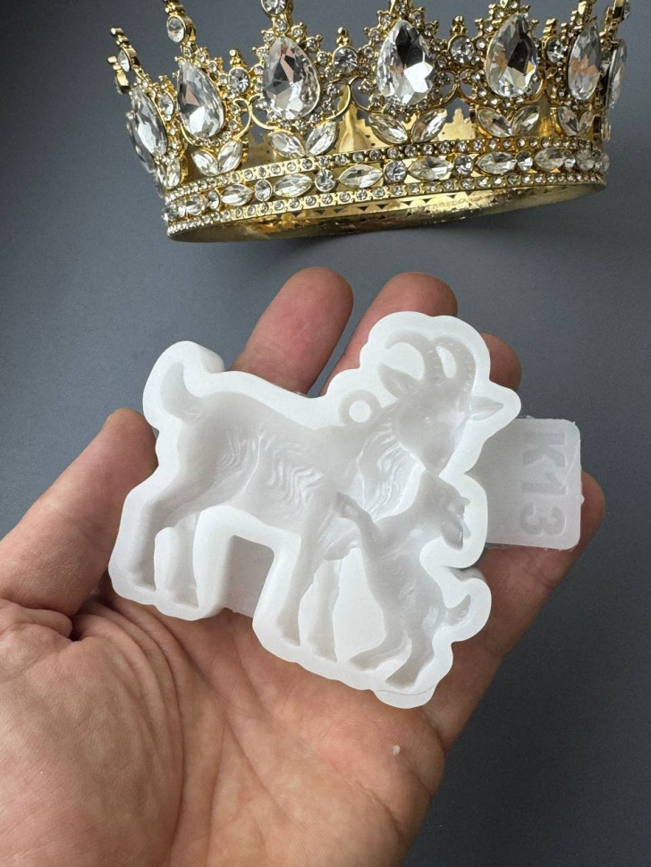 No. K13 Goat and Kid Silicone Mold - image 6