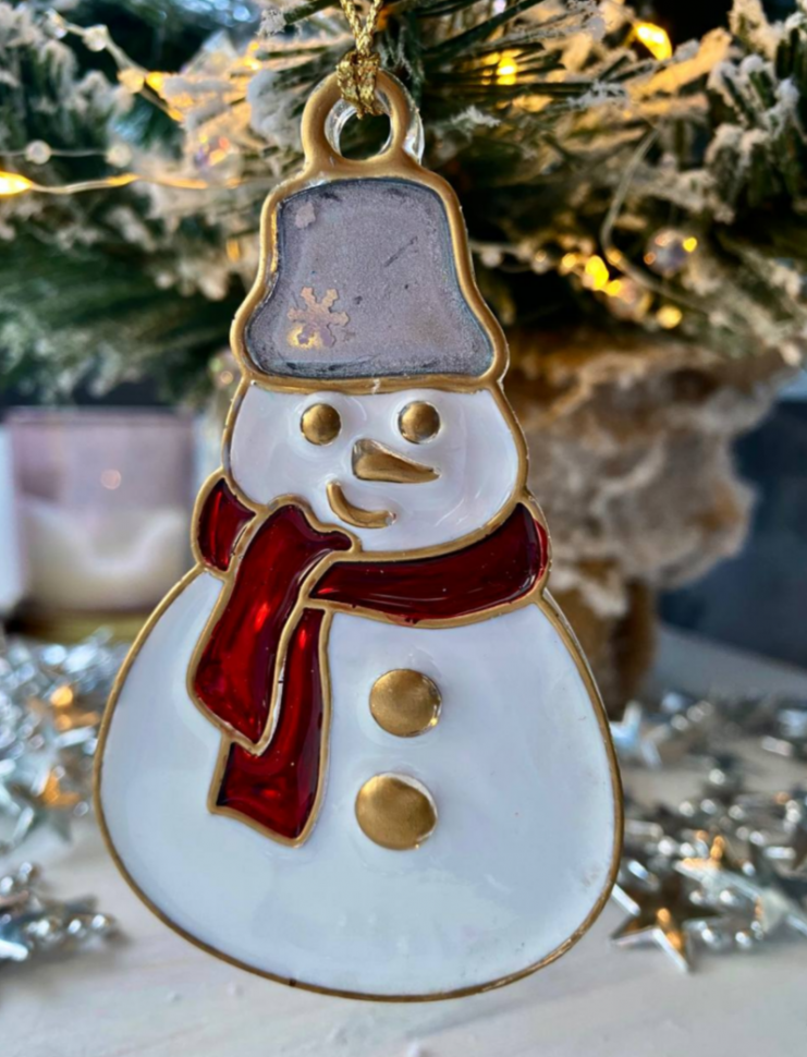 No. 177 Snowman Silicone Mold - image 3