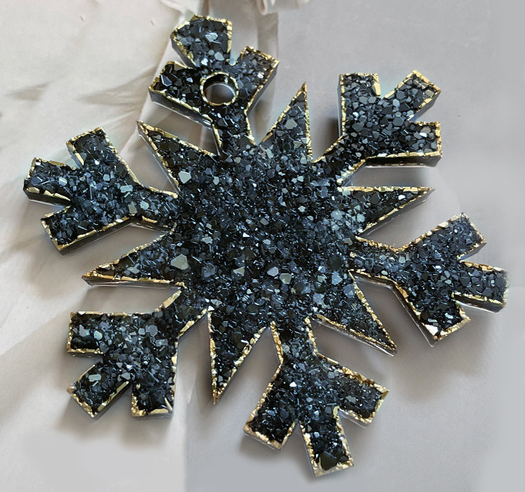 No. 107 Crystal Snowflake Silicone Mold - image 8