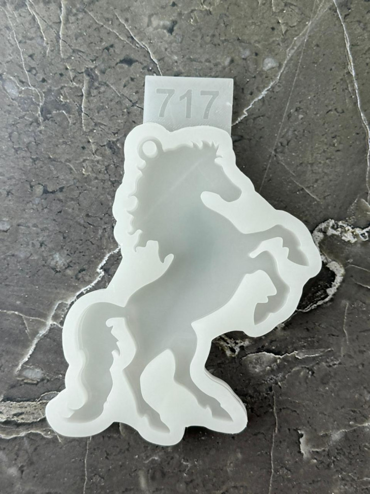 No. 717 Glossy Horse Silicone Mold - image 4