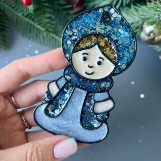 No. 249 Snow Maiden Silicone Mold - image 1