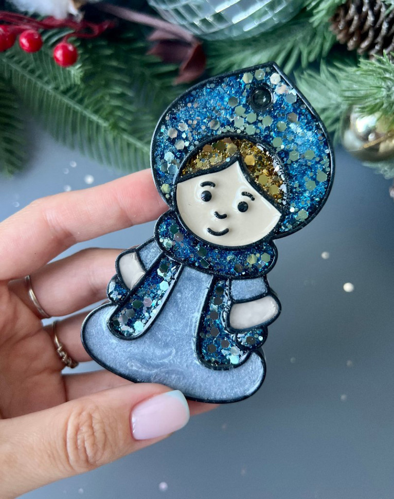 No. 249 Snow Maiden Silicone Mold - image 1