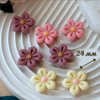 No. 4004 Flowers Silicone Mold - image 1